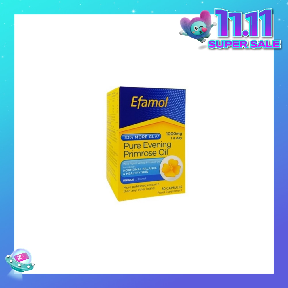 High Strength Pure Evening Primrose Oil - 30 caps