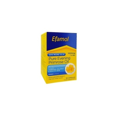 EFAMOL High Strength Pure Evening Primrose Oil - 30 caps