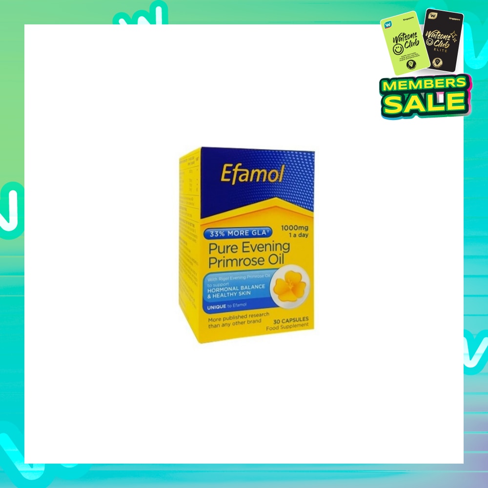 High Strength Pure Evening Primrose Oil - 30 caps