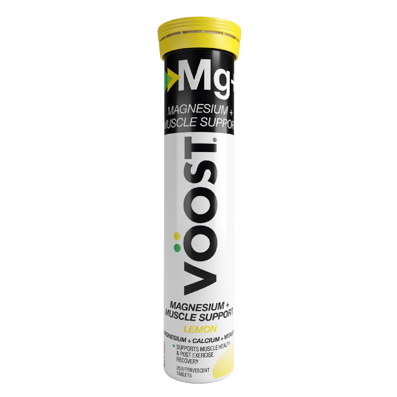 Magnesium + Muscle Support Effervescent Tablet Lemon 20s