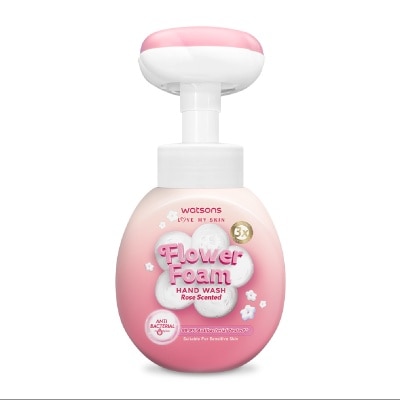 WATSONS - Flower Foam Rose Scented Hand Wash 300ml