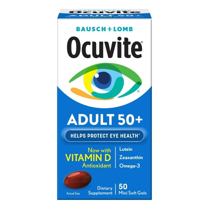 Ocuvite® Eye Vitamin Adult 50+ MiniGels 50s