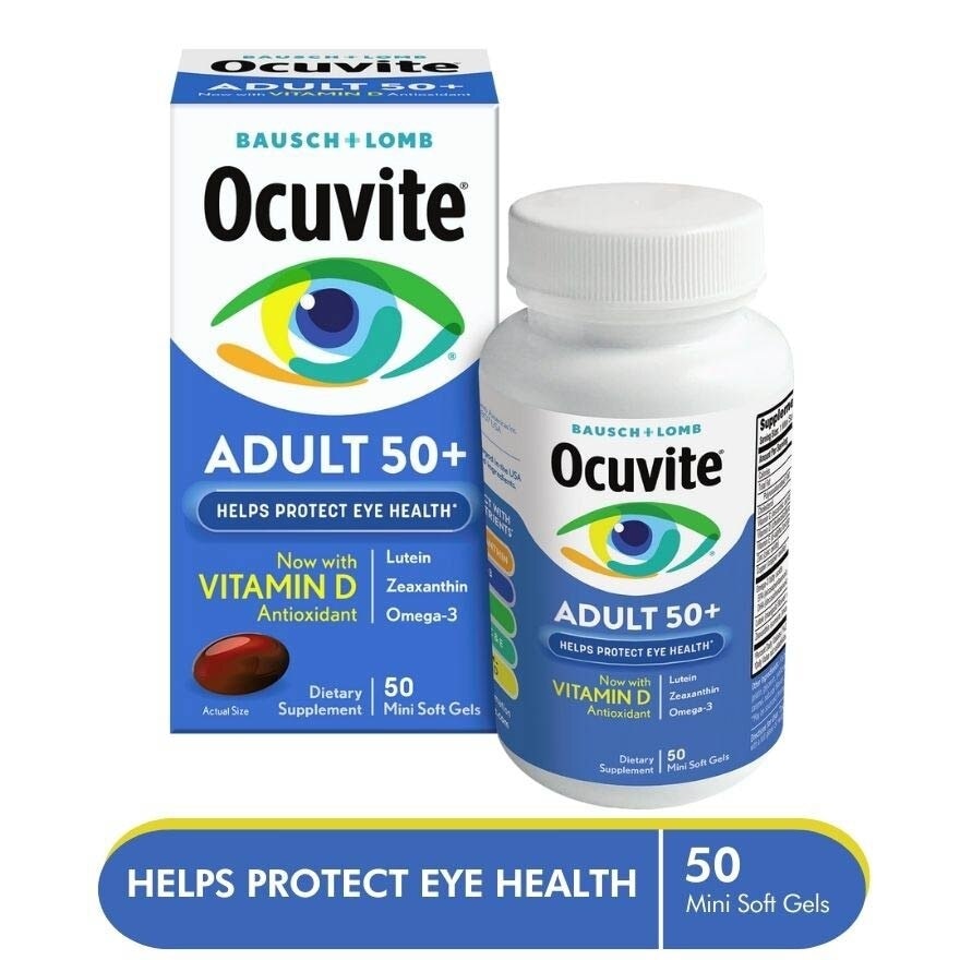 Ocuvite® Eye Vitamin Adult 50+ MiniGels 50s