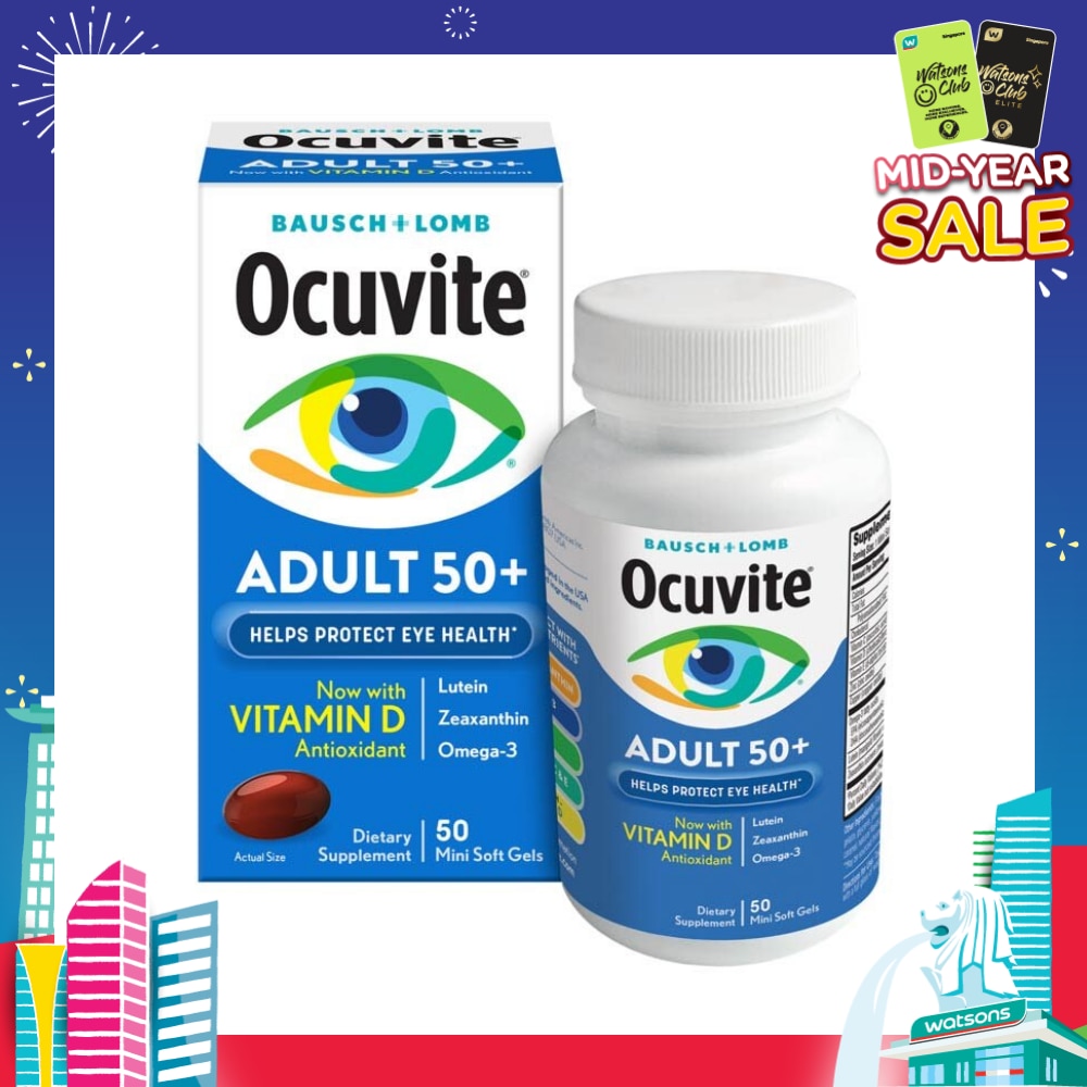 Ocuvite® Eye Vitamin Adult 50+ MiniGels 50s
