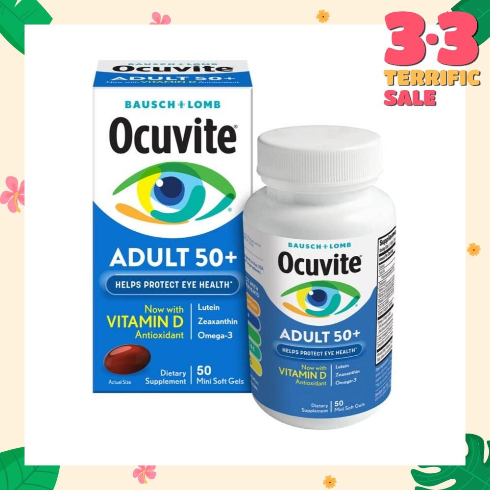 Ocuvite® Eye Vitamin Adult 50+ MiniGels 50s