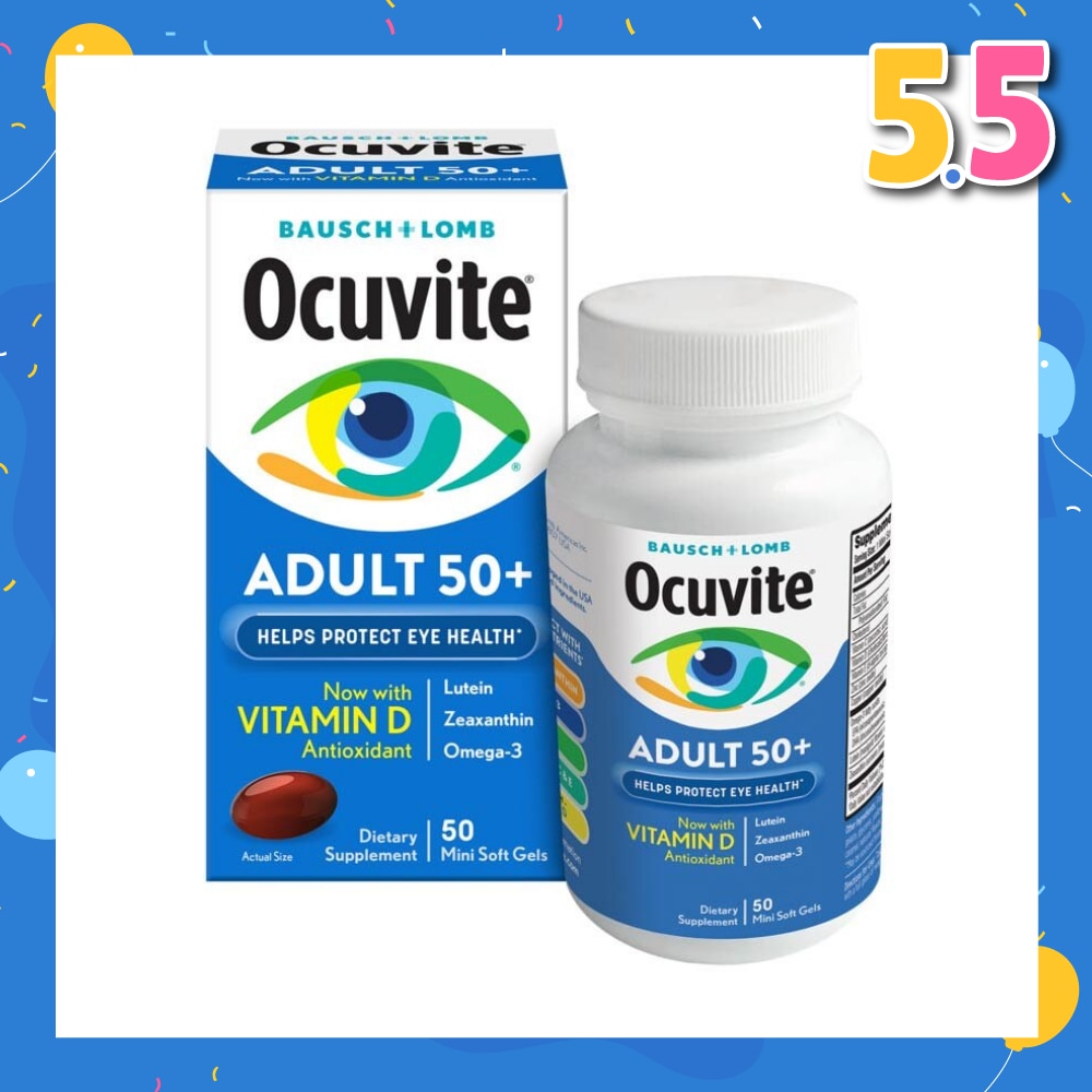 Ocuvite® Eye Vitamin Adult 50+ MiniGels 50s