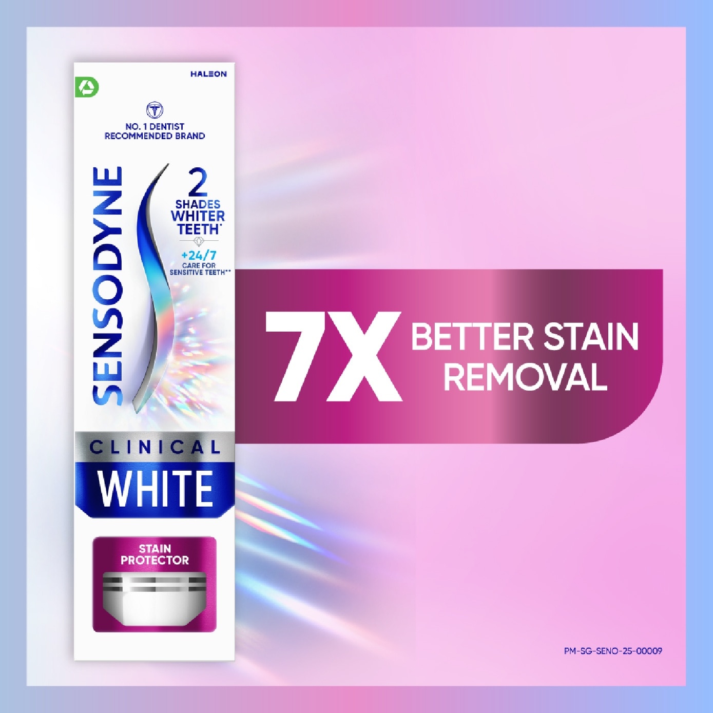 Clinical White Stain Protector Toothpaste Value Pack 100g x 2s