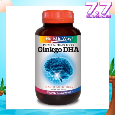 HOLISTIC WAY Ginkgo DHA Vegetarian Capsules 60s