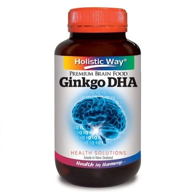 HOLISTIC WAY Ginkgo DHA Vegetarian Capsules 60s