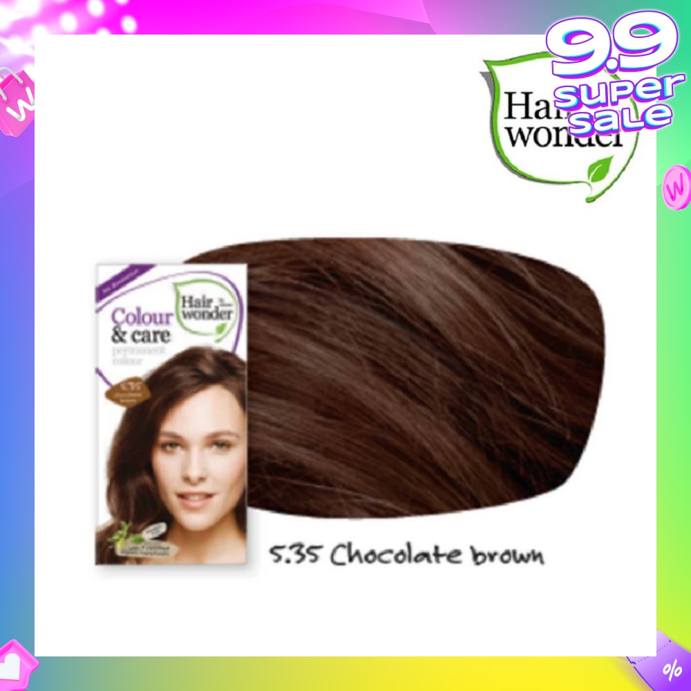 Colour & Care Organic #5.35 Chocolate Brown (For Beautiful And Glamorous Colour, Healthy, Strong And Silky Soft Hair) 100ml