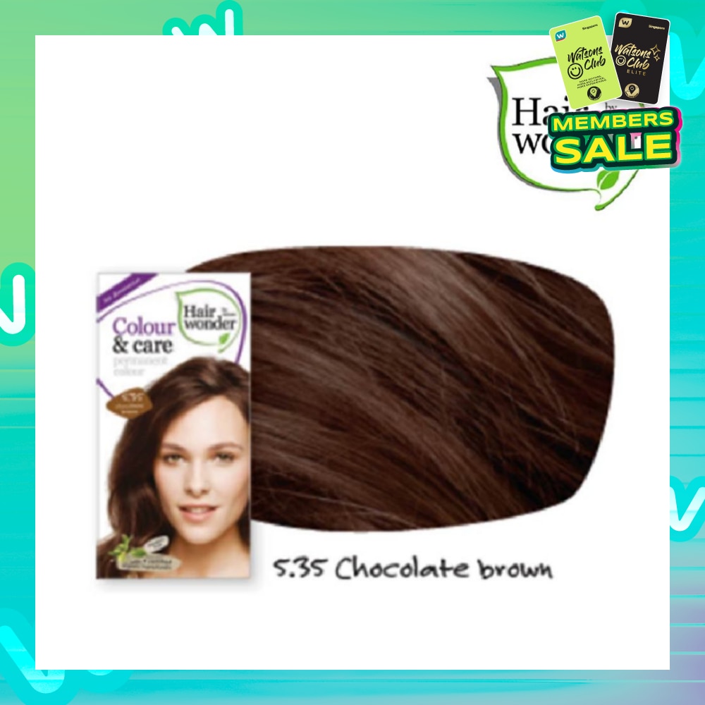 Colour & Care Organic #5.35 Chocolate Brown (For Beautiful And Glamorous Colour, Healthy, Strong And Silky Soft Hair) 100ml