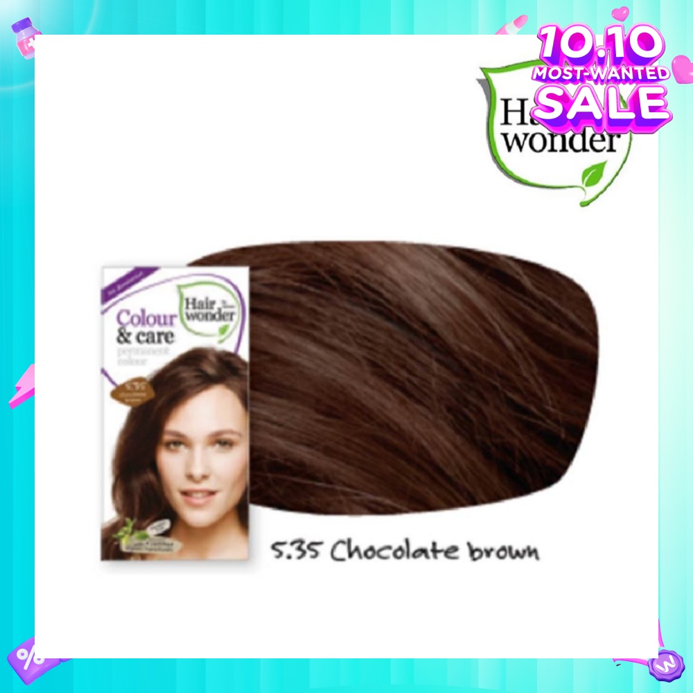 Colour & Care Organic #5.35 Chocolate Brown (For Beautiful And Glamorous Colour, Healthy, Strong And Silky Soft Hair) 100ml