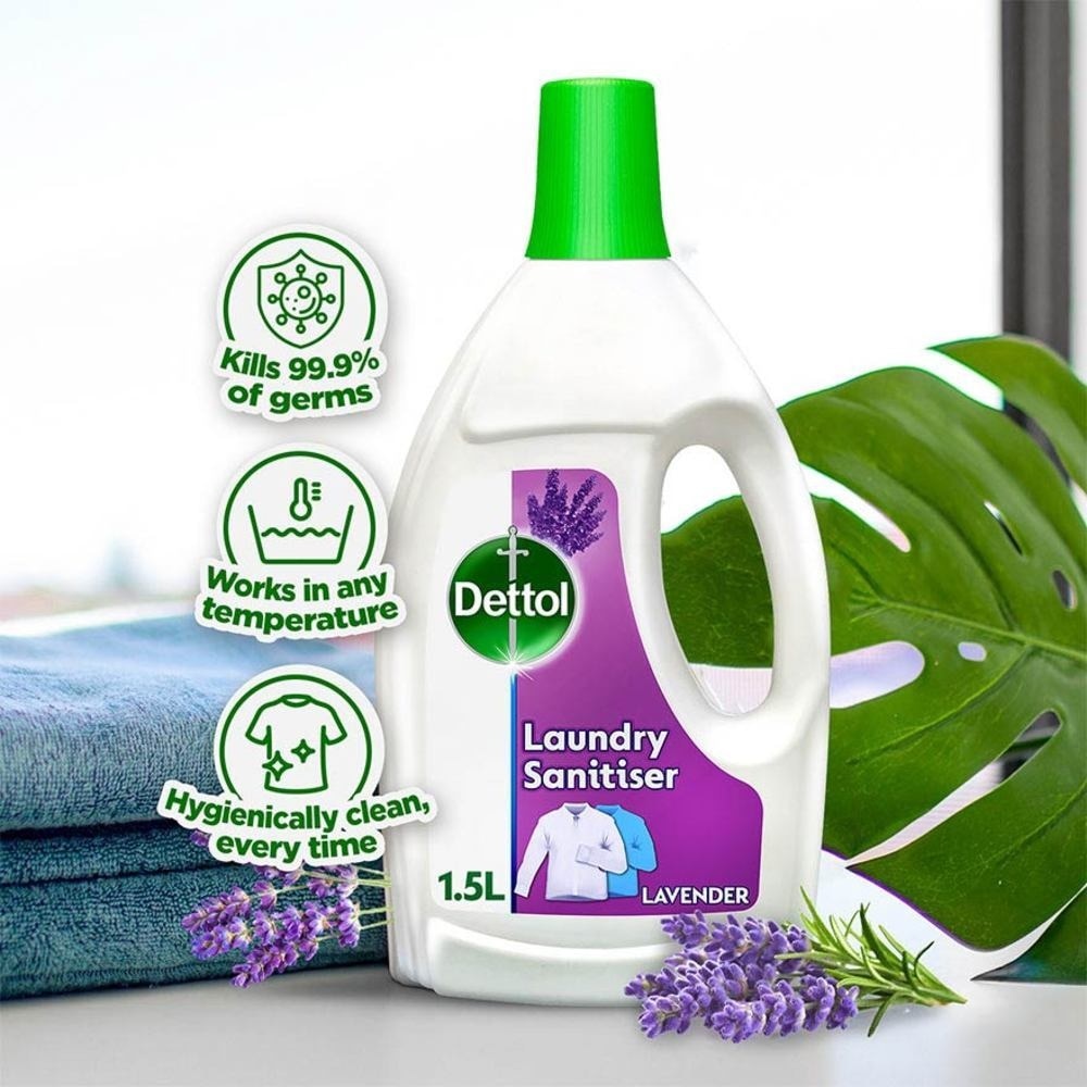 Dettol Laundry Sanitizer Fresh Lavender 1.5L