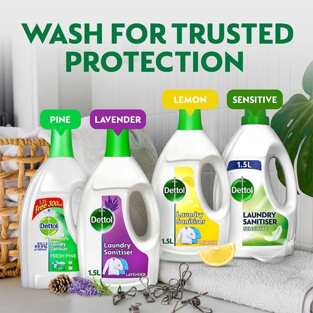 Dettol Laundry Sanitizer Fresh Lavender 1.5L