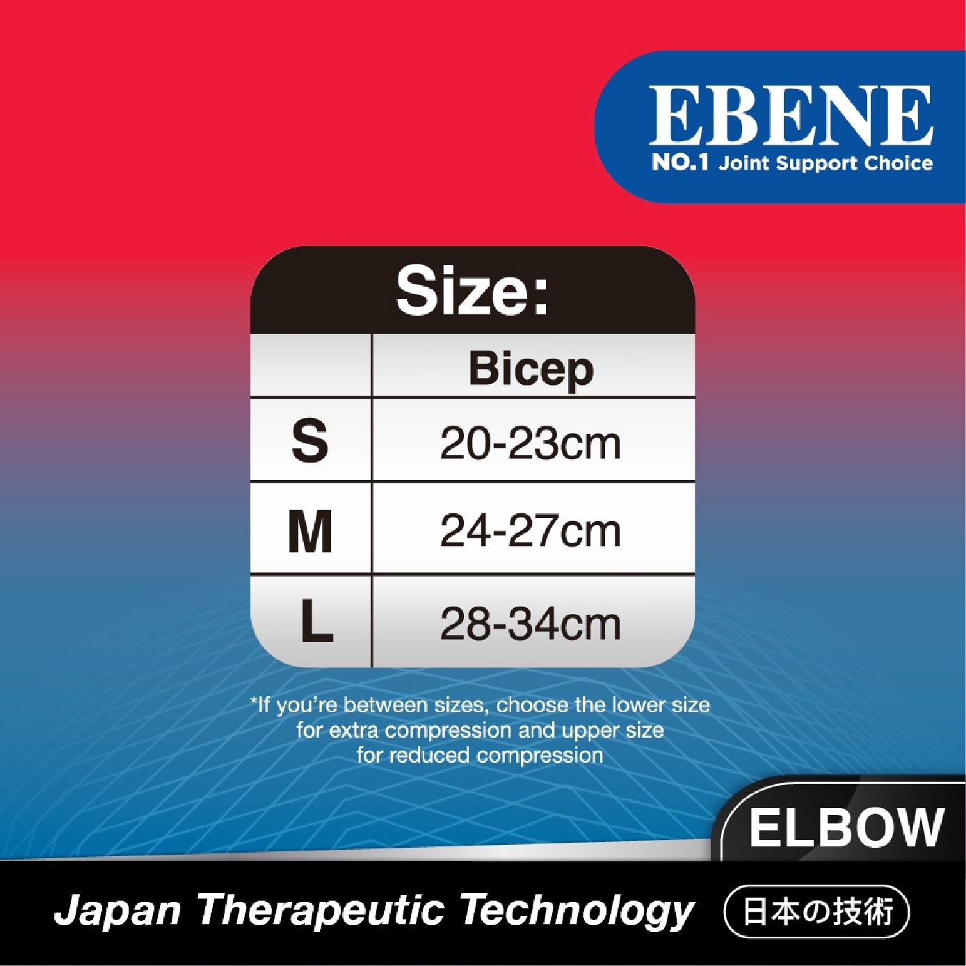 Bio-Ray Compression Elbow Support L 1s