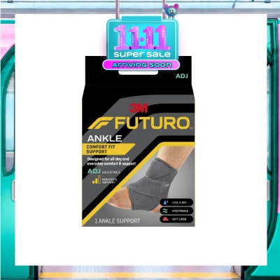 FUTURO™ Adjustable Ankle Comfort Fit Support 1s image