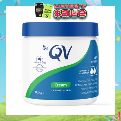 EGO QV - Body Cream (For Dry + Sensitive & Eczema-Prone Skin) 250g