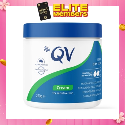 EGO QV Body Cream (For Dry + Sensitive & Eczema-Prone Skin) 250g