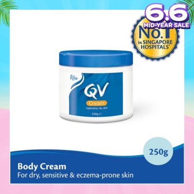 EGO QV Body Cream (For Dry + Sensitive & Eczema-Prone Skin) 250g