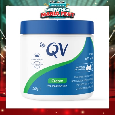 EGO QV - Body Cream (For Dry + Sensitive & Eczema-Prone Skin) 250g