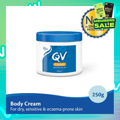 EGO QV Body Cream (For Dry + Sensitive & Eczema-Prone Skin) 250g