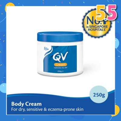 EGO QV Body Cream (For Dry + Sensitive & Eczema-Prone Skin) 250g