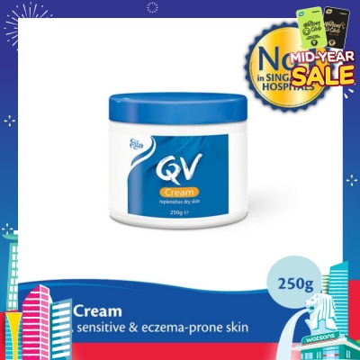 EGO QV Body Cream (For Dry + Sensitive & Eczema-Prone Skin) 250g
