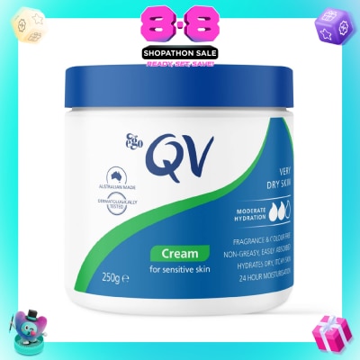 EGO QV - Body Cream (For Dry + Sensitive & Eczema-Prone Skin) 250g
