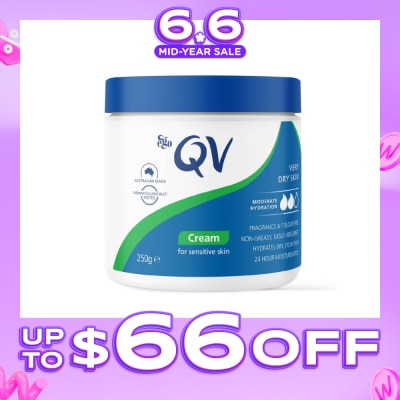 EGO QV - Body Cream (For Dry + Sensitive & Eczema-Prone Skin) 250g