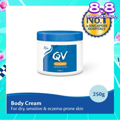 EGO QV Body Cream (For Dry + Sensitive & Eczema-Prone Skin) 250g
