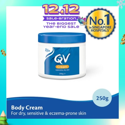 EGO QV Body Cream (For Dry + Sensitive & Eczema-Prone Skin) 250g