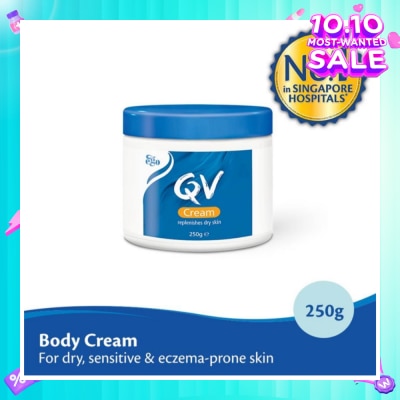 EGO QV Body Cream (For Dry + Sensitive & Eczema-Prone Skin) 250g