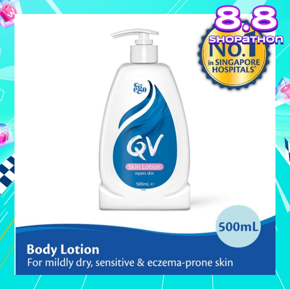 Skin Lotion (Body Lotion For Mildly Dry + Sensitive & Eczema-Prone Skin) 500ml
