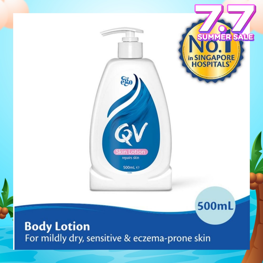 Skin Lotion (Body Lotion For Mildly Dry + Sensitive & Eczema-Prone Skin) 500ml