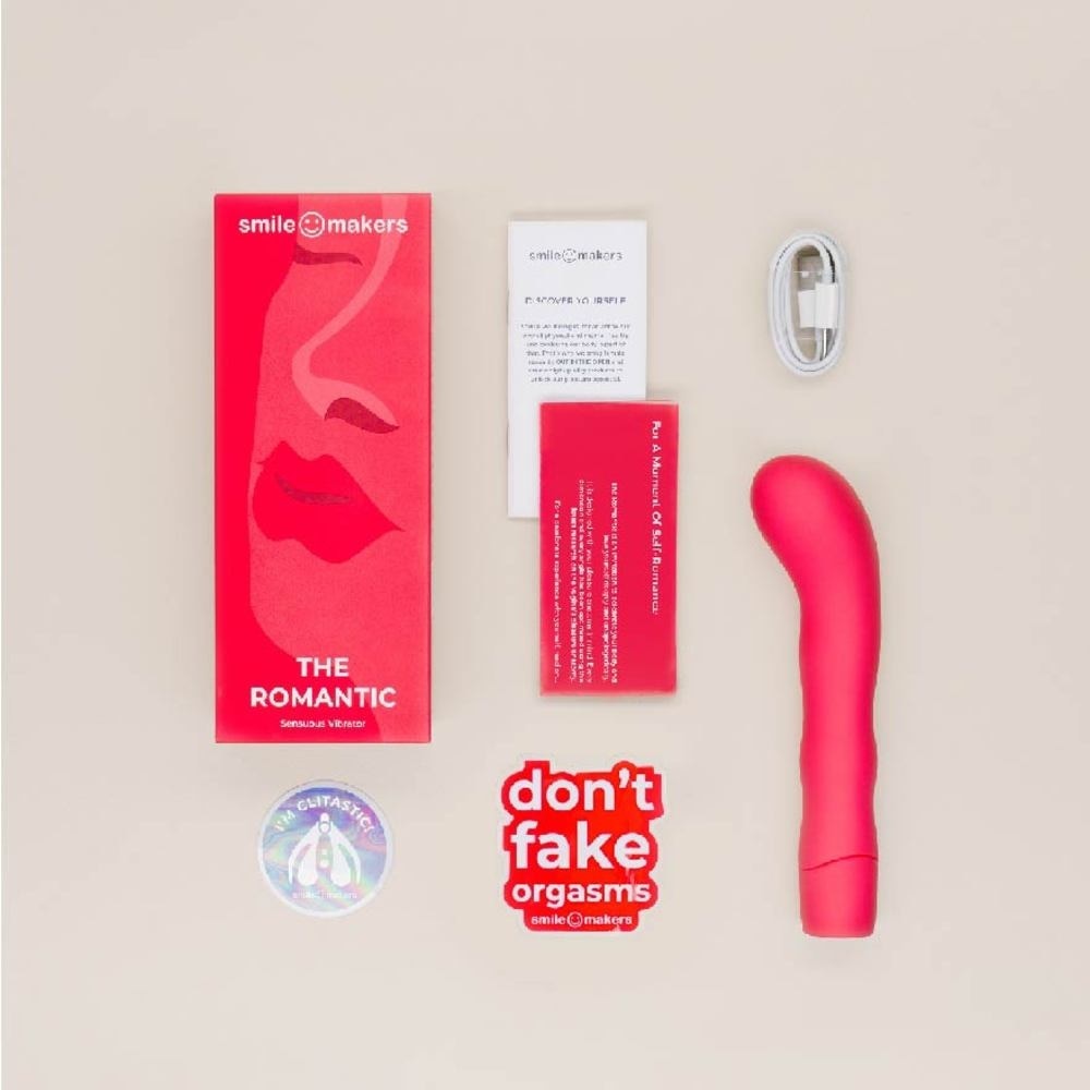 The Romantic Ruby Red- Sensuous and Powerful G-spot vibrator with Organic Shape 1s