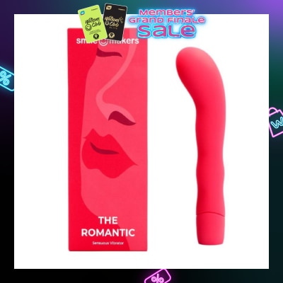 SMILE MAKERS The Romantic Ruby Red- Sensuous and Powerful G-spot vibrator with Organic Shape 1s