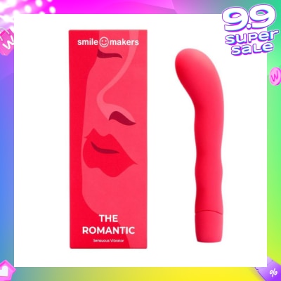 SMILE MAKERS The Romantic Ruby Red- Sensuous and Powerful G-spot vibrator with Organic Shape 1s