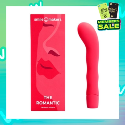 SMILE MAKERS The Romantic Ruby Red- Sensuous and Powerful G-spot vibrator with Organic Shape 1s