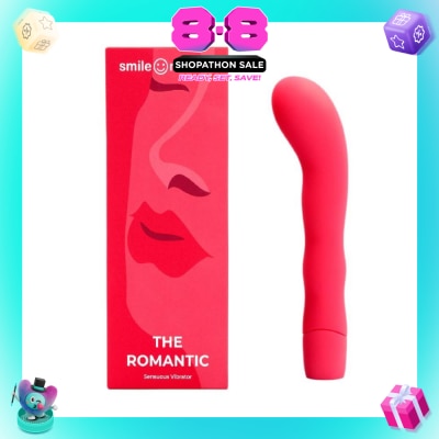 SMILE MAKERS - The Romantic Ruby Red- Sensuous and Powerful G-spot vibrator with Organic Shape 1s