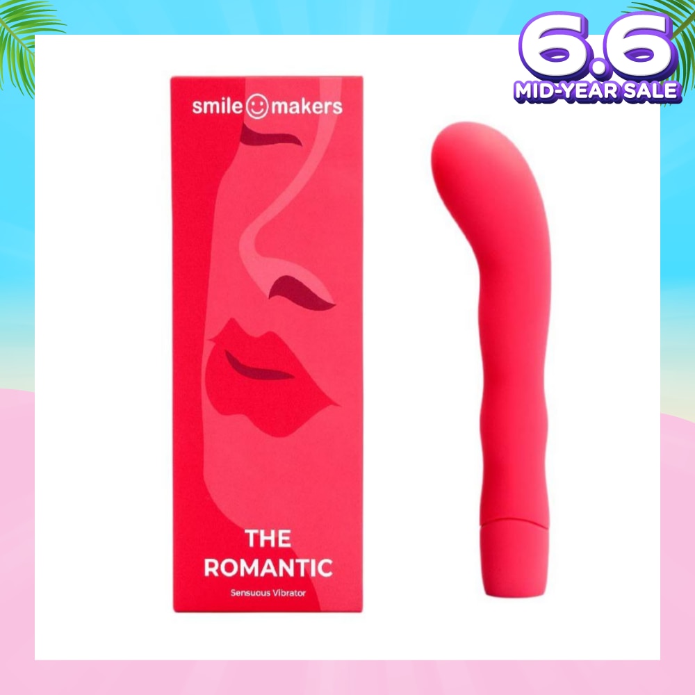 The Romantic Ruby Red- Sensuous and Powerful G-spot vibrator with Organic Shape 1s