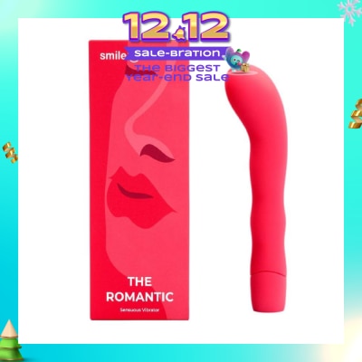 SMILE MAKERS The Romantic Ruby Red- Sensuous and Powerful G-spot vibrator with Organic Shape 1s