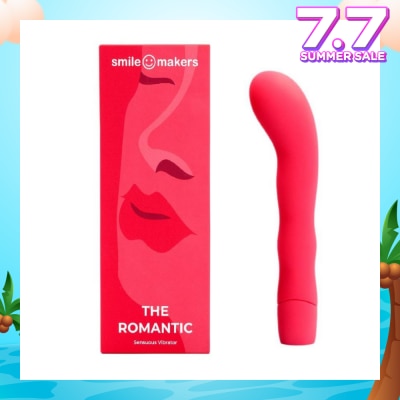 SMILE MAKERS The Romantic Ruby Red- Sensuous and Powerful G-spot vibrator with Organic Shape 1s