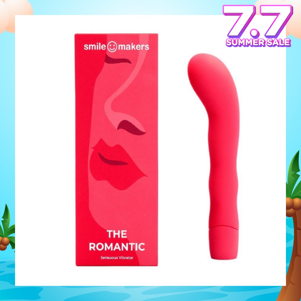 The Romantic Ruby Red- Sensuous and Powerful G-spot vibrator with Organic Shape 1s