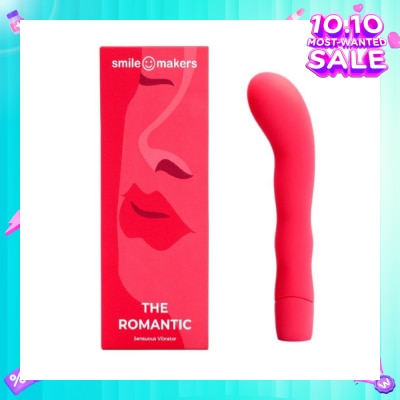 SMILE MAKERS The Romantic Ruby Red- Sensuous and Powerful G-spot vibrator with Organic Shape 1s