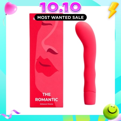 SMILE MAKERS The Romantic Ruby Red Sensuous and Powerful G spot vibrator with Organic Shape 1s image