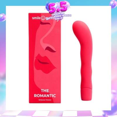 SMILE MAKERS - The Romantic Ruby Red- Sensuous and Powerful G-spot vibrator with Organic Shape 1s