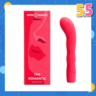SMILE MAKERS The Romantic Ruby Red- Sensuous and Powerful G-spot vibrator with Organic Shape 1s