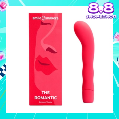 SMILE MAKERS The Romantic Ruby Red- Sensuous and Powerful G-spot vibrator with Organic Shape 1s