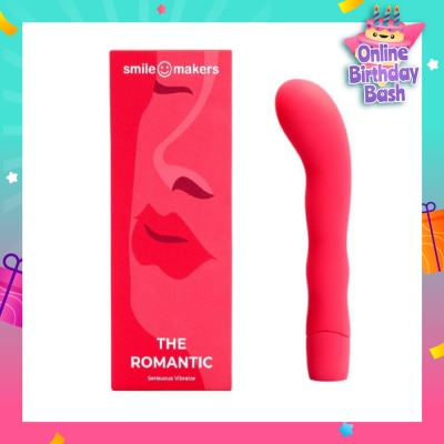SMILE MAKERS The Romantic Ruby Red- Sensuous and Powerful G-spot vibrator with Organic Shape 1s