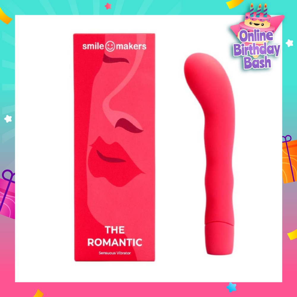 The Romantic Ruby Red- Sensuous and Powerful G-spot vibrator with Organic Shape 1s